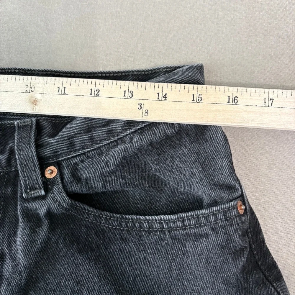 Levi's 505 Jeans Mens Size 31X30 Black Denim Straight Regular Fit Pockets Casual